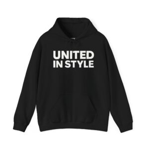 United In Style Unisex Hooded Sweatshirt – Streetwear With Purpose | Rep The Brand Hoodie